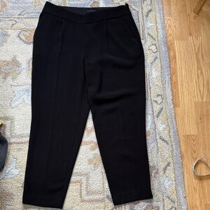 J. Crew Black cuarator trousers size 2